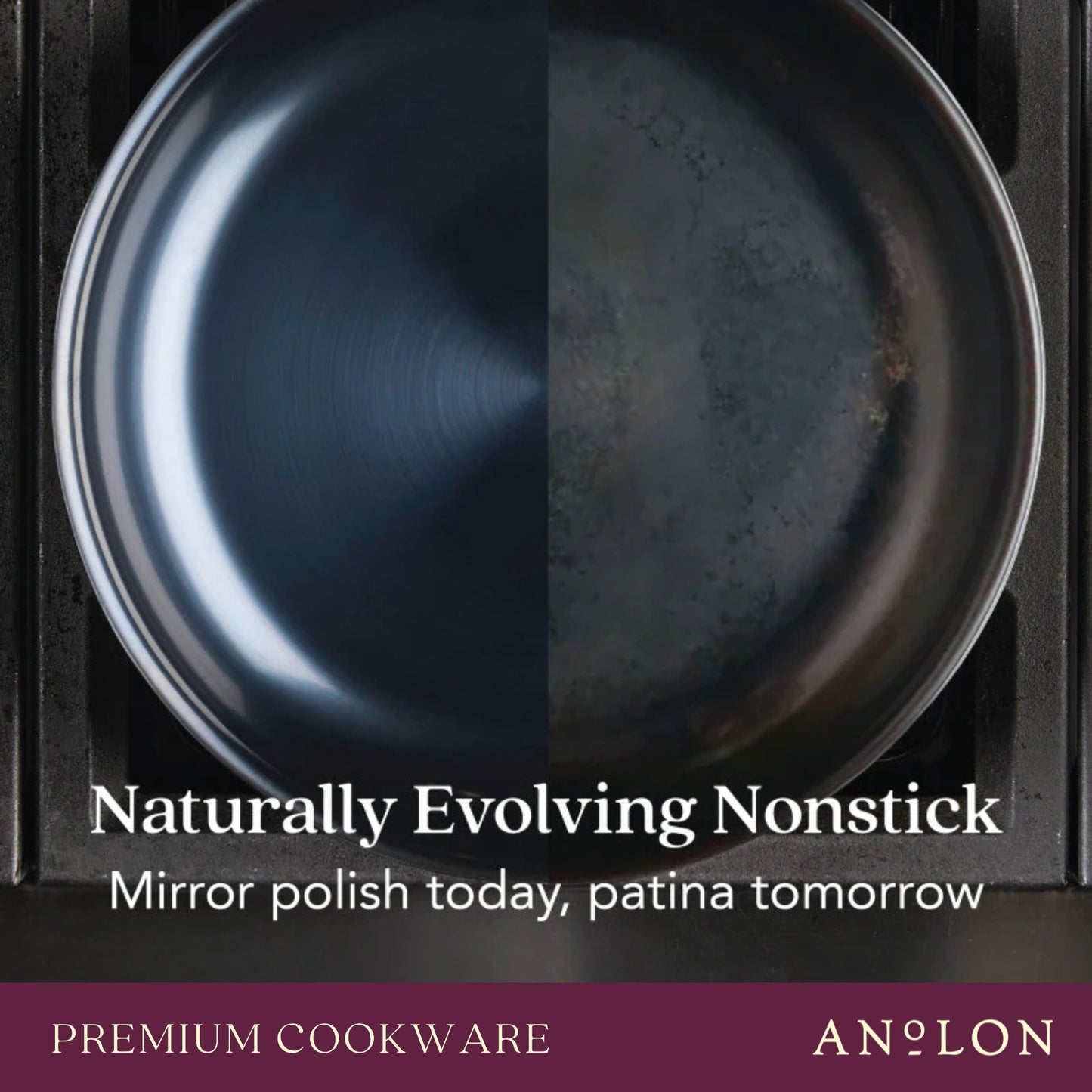 Anolon N₂ Carbon Steel Induction Skillet 25cm