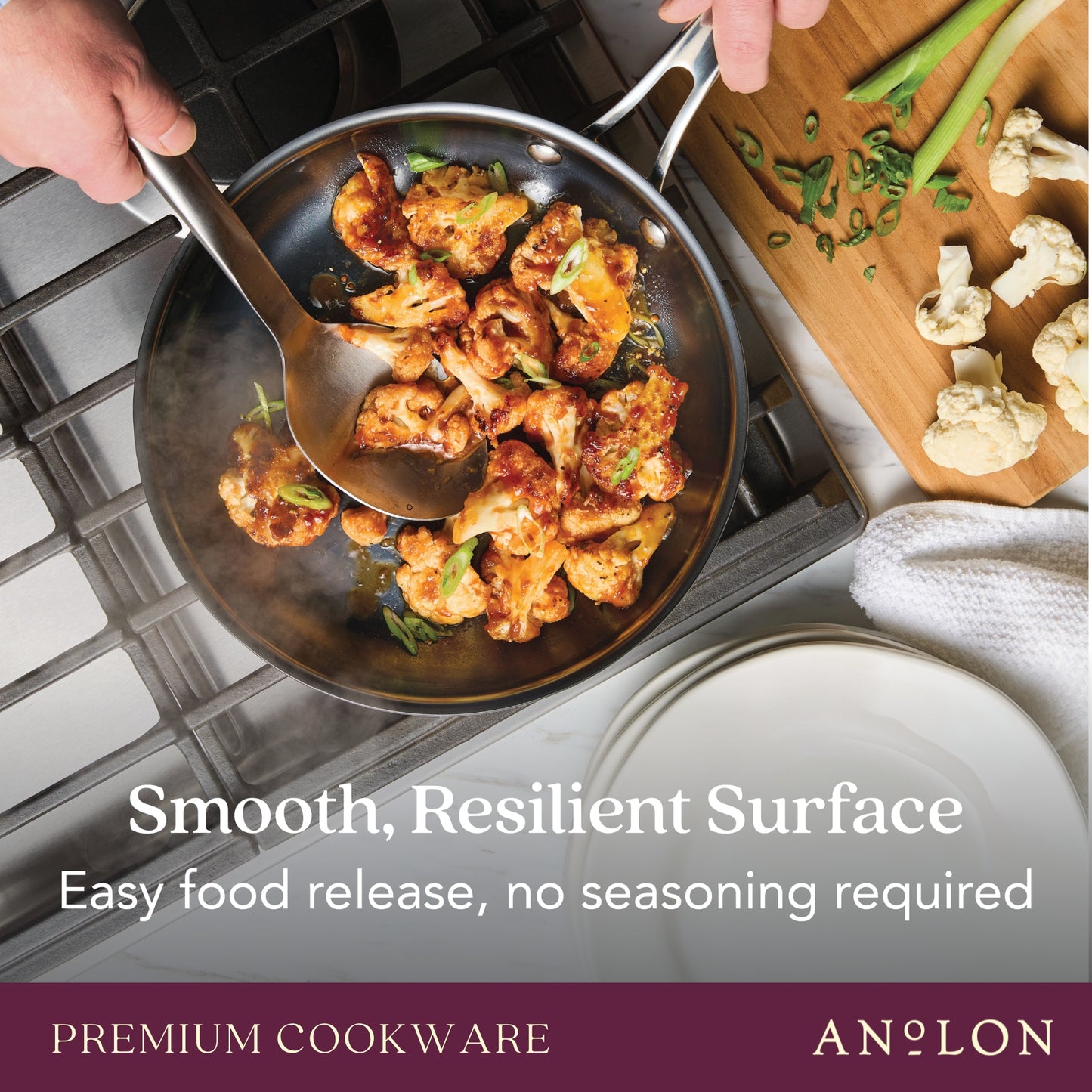 Anolon N₂ Carbon Steel Induction Skillet 25cm