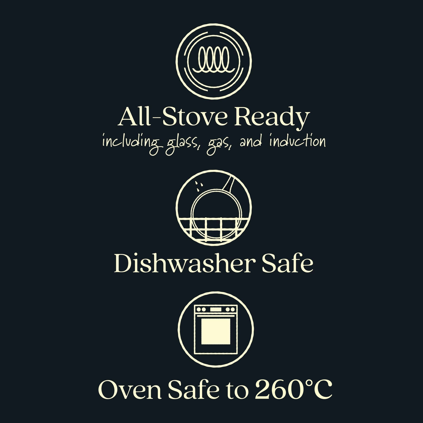 Anolon X Hybrid Stainless Steel Nonstick Induction Saute & Saucier Set