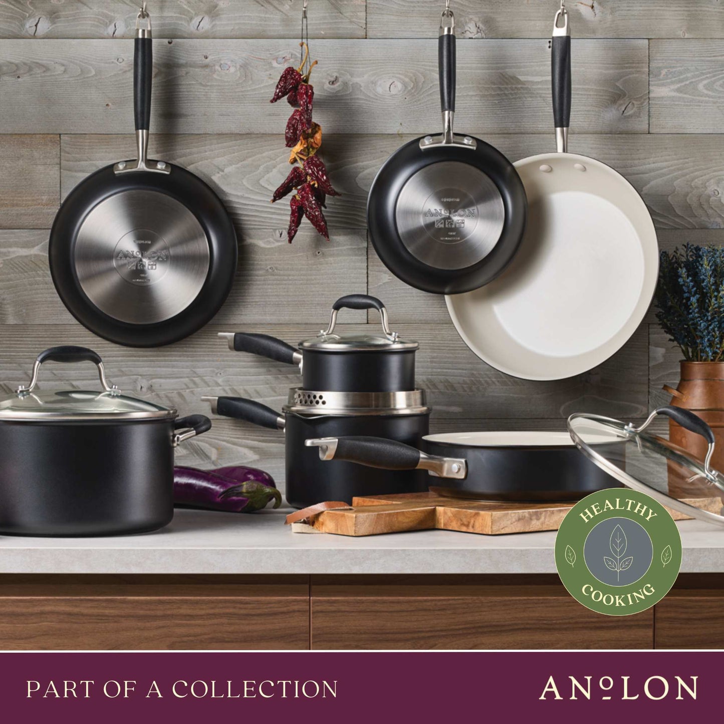 Anolon Advanced Ceramic Nonstick Induction Frypan 30.4cm