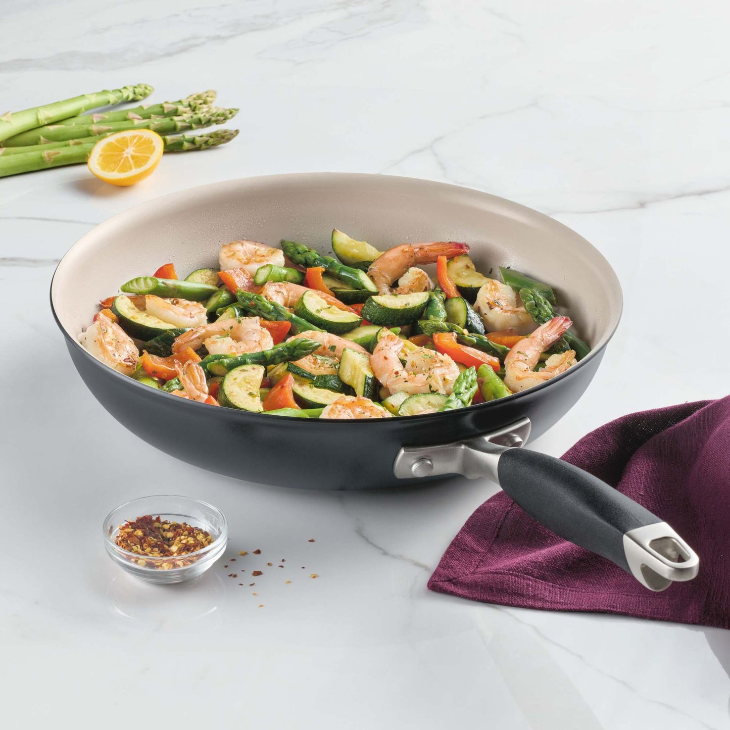 Anolon Advanced Ceramic Nonstick Induction Frypan 30.4cm