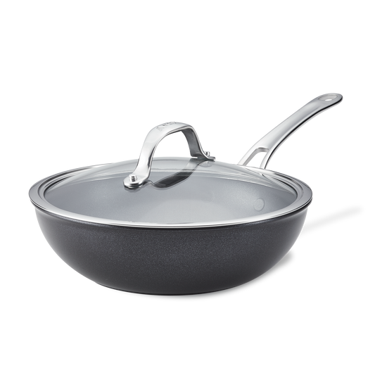 Anolon X Hybrid Stainless Steel Nonstick Induction Covered Stirfry 25cm