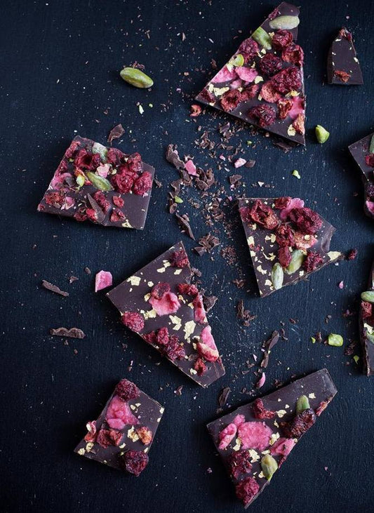 Pistachio & Rose Brittle