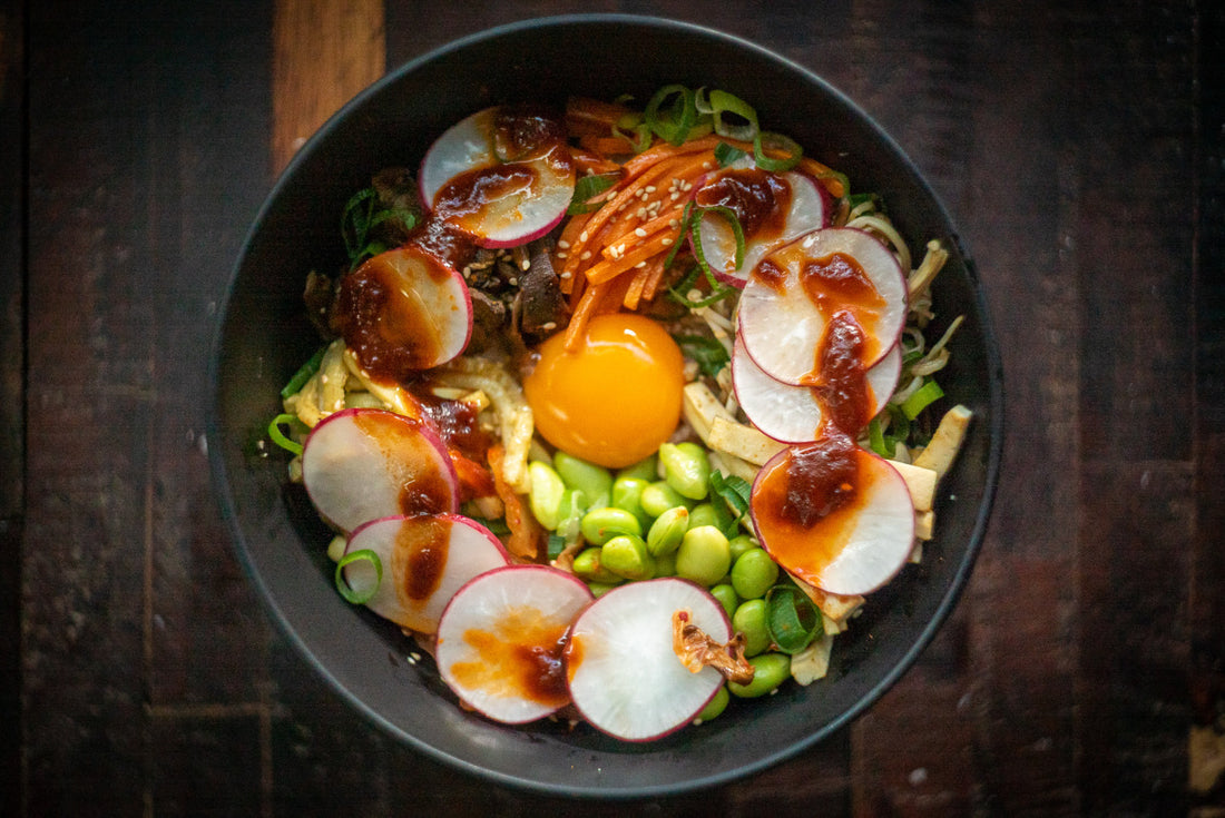 Korean Vegetarian Rice Bowl