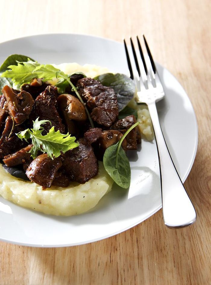 Beef Bourguignon with Truffle mash