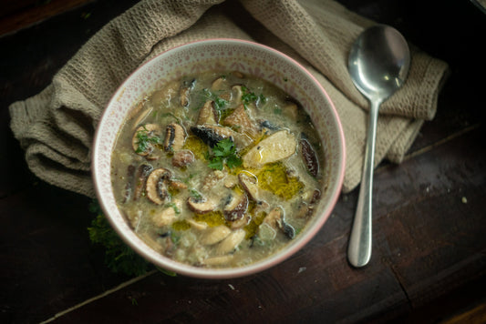 Potato and Mushroom Soup