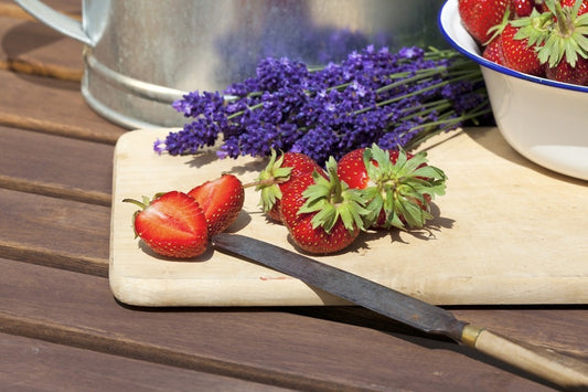 Lavender infused Strawberry Jam