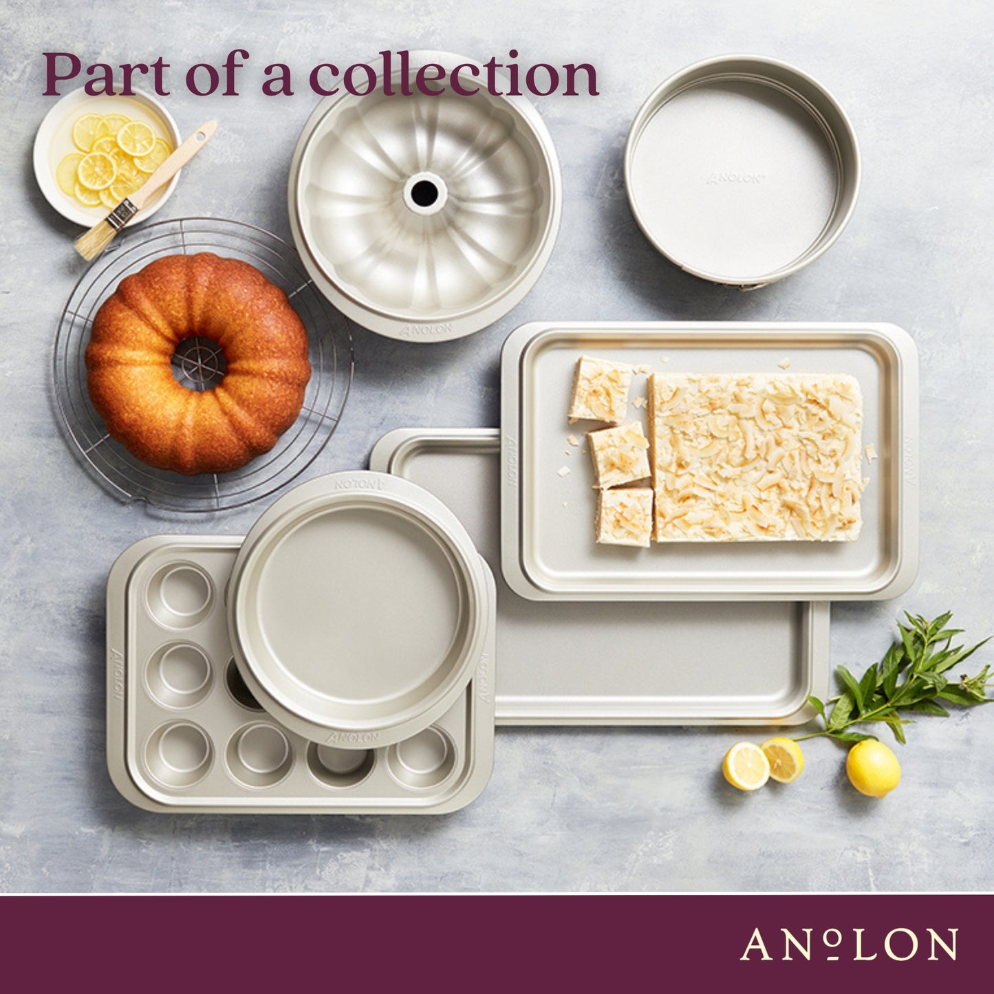 Anolon Ceramic Reinforced Loaf Pan 12cm x 23cm