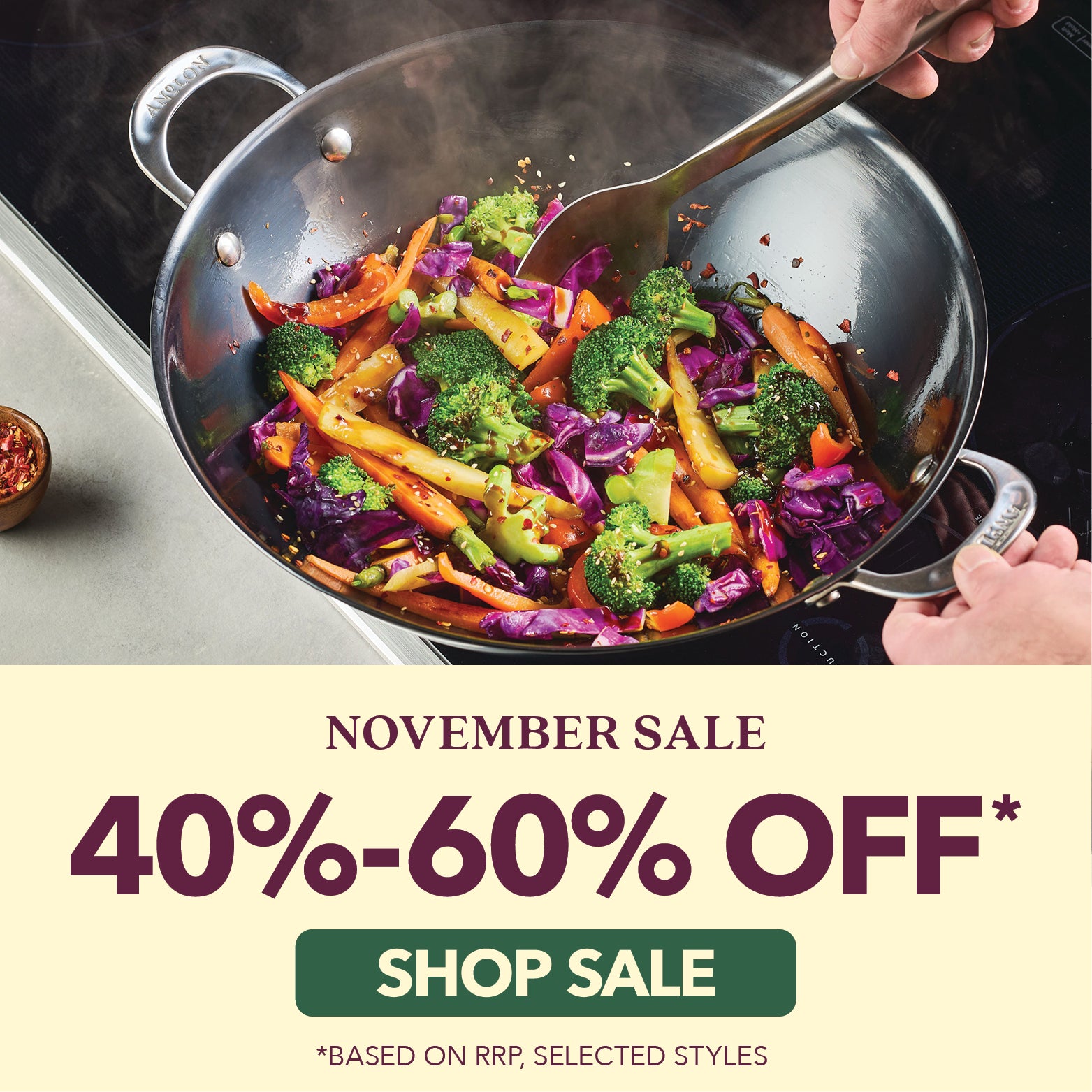 Spring Sale : 40% - 60% Off*