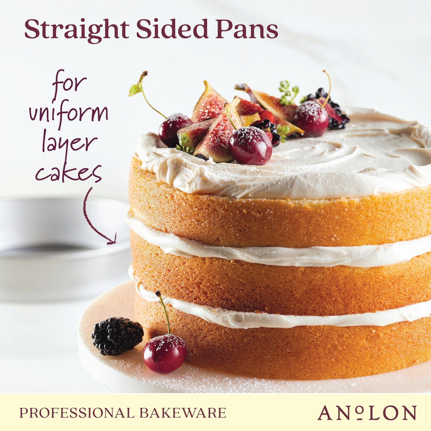 Anolon Pro-Bake Round Cake Pan 23cm