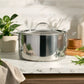 Anolon EverLast Tri-Ply Clad Stainless Steel Induction Covered Stockpot 26cm/7.6L
