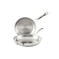 Anolon EverLast Tri-Ply Clad Stainless Steel Induction Frypan Twin Pack 25cm & 32cm
