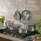 Anolon EverLast Tri-Ply Clad Stainless Steel Induction 10 Piece Cookware Set