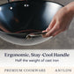 Anolon N₂ Carbon Steel Induction Wok 36cm
