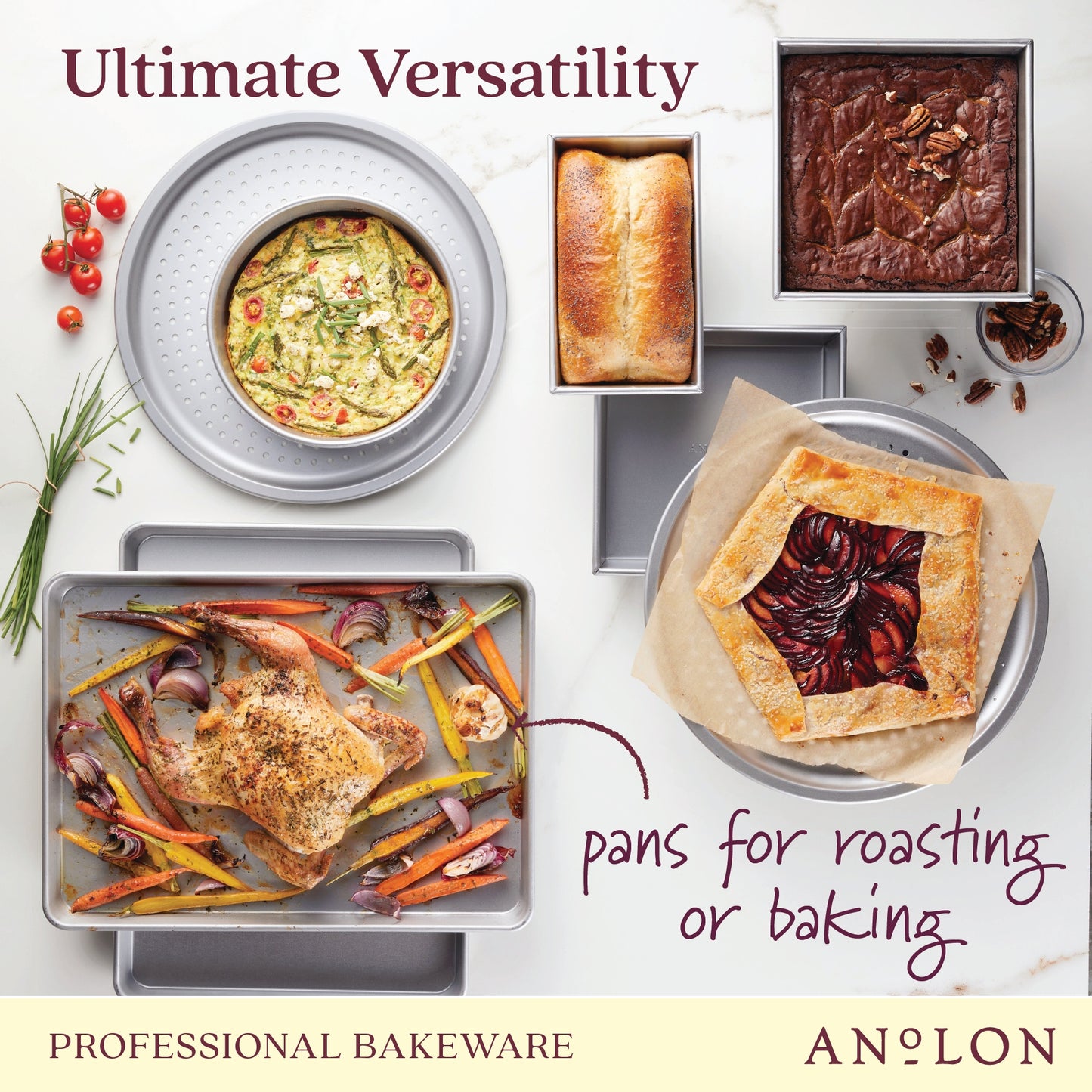 Anolon Pro-Bake Square Cake Pan 23cm