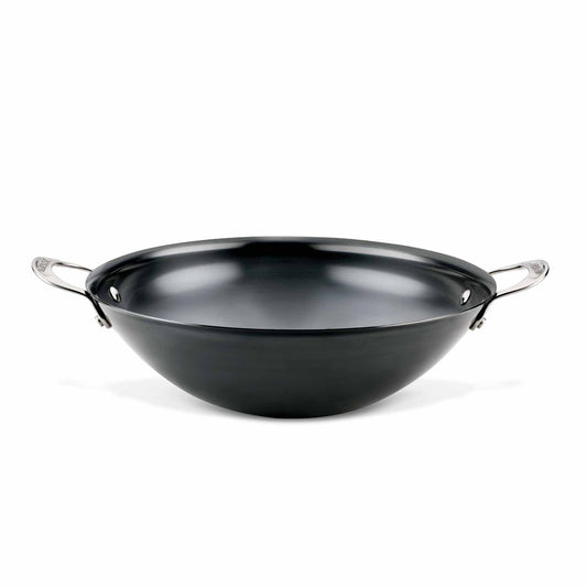 Anolon N₂ Carbon Steel Induction Wok 36cm