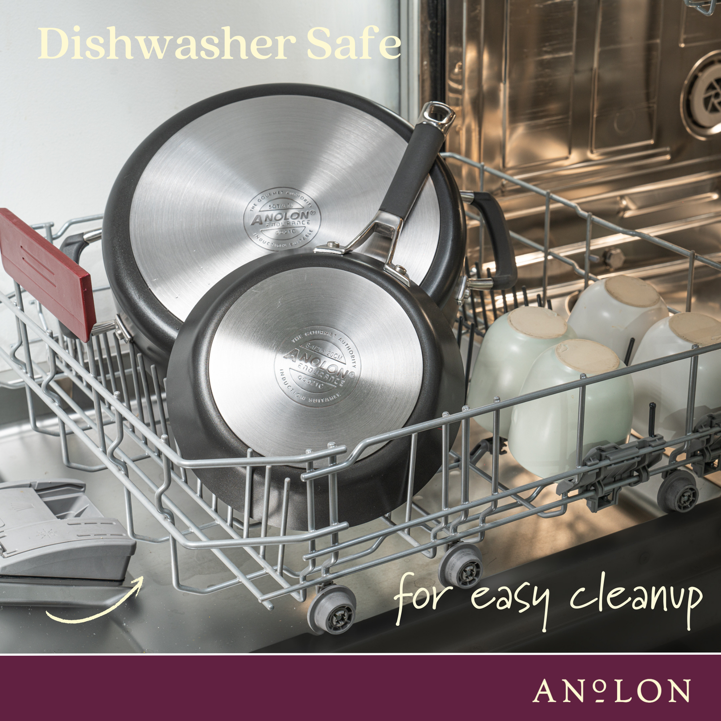 Anolon Endurance+ Nonstick Induction Covered Sauté 30cm/4.7L