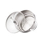 Stainless Steel Universal Steamer With Lid 16/18/20cm