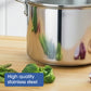 Stainless Steel Universal Steamer With Lid 16/18/20cm