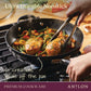 Advanced Home Nonstick Covered Saute with Helper Handle 30cm/4.7L Moonstone