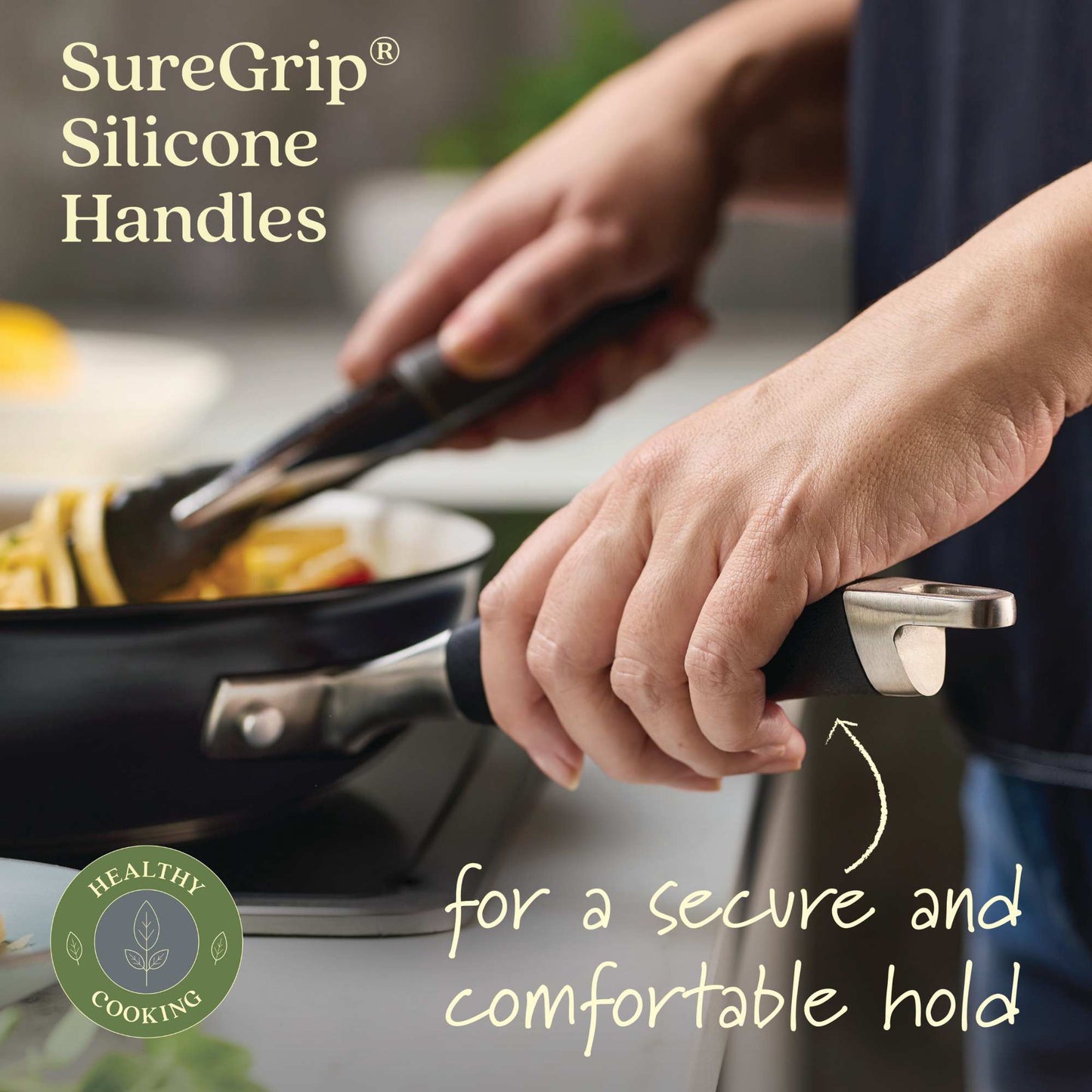 Anolon Advanced Ceramic Nonstick Induction 9 Piece Cookware Set