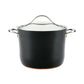 Anolon Nouvelle Copper Luxe Nonstick Induction Covered Saucepot 20cm/3.8L Onyx