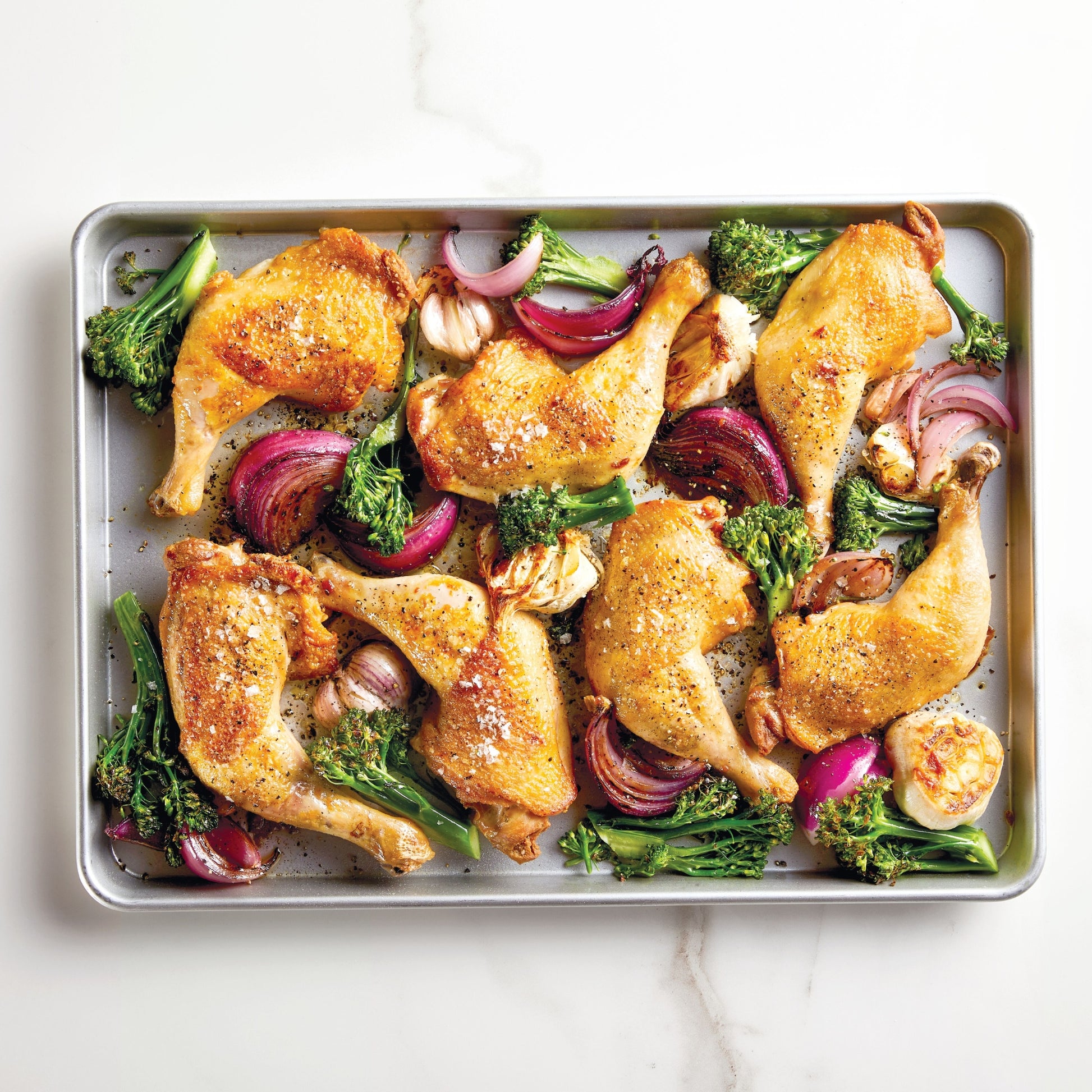 2-Piece Aluminized Steel Half Sheet Pan Set – Anolon