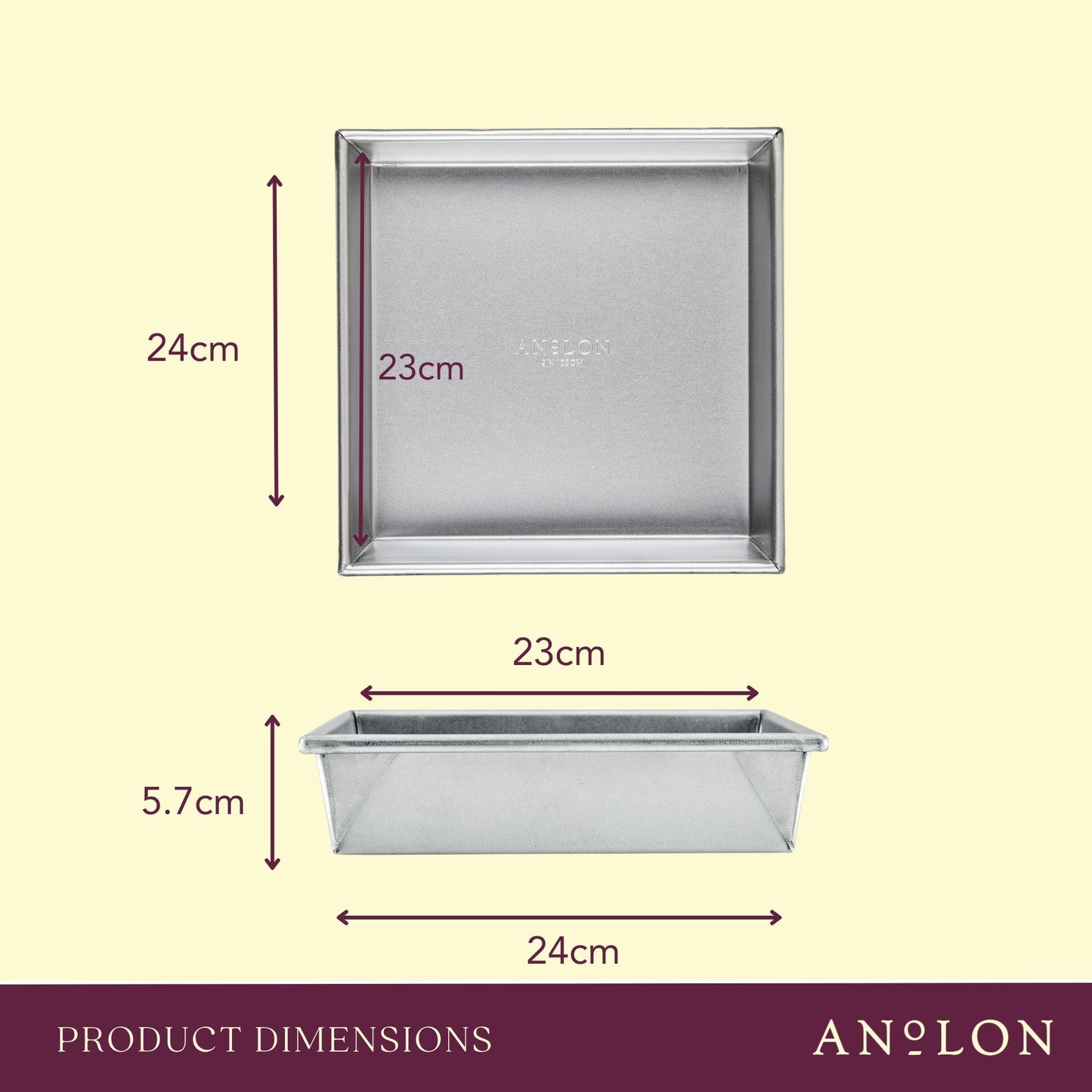 Anolon Pro-Bake Square Cake Pan 23cm