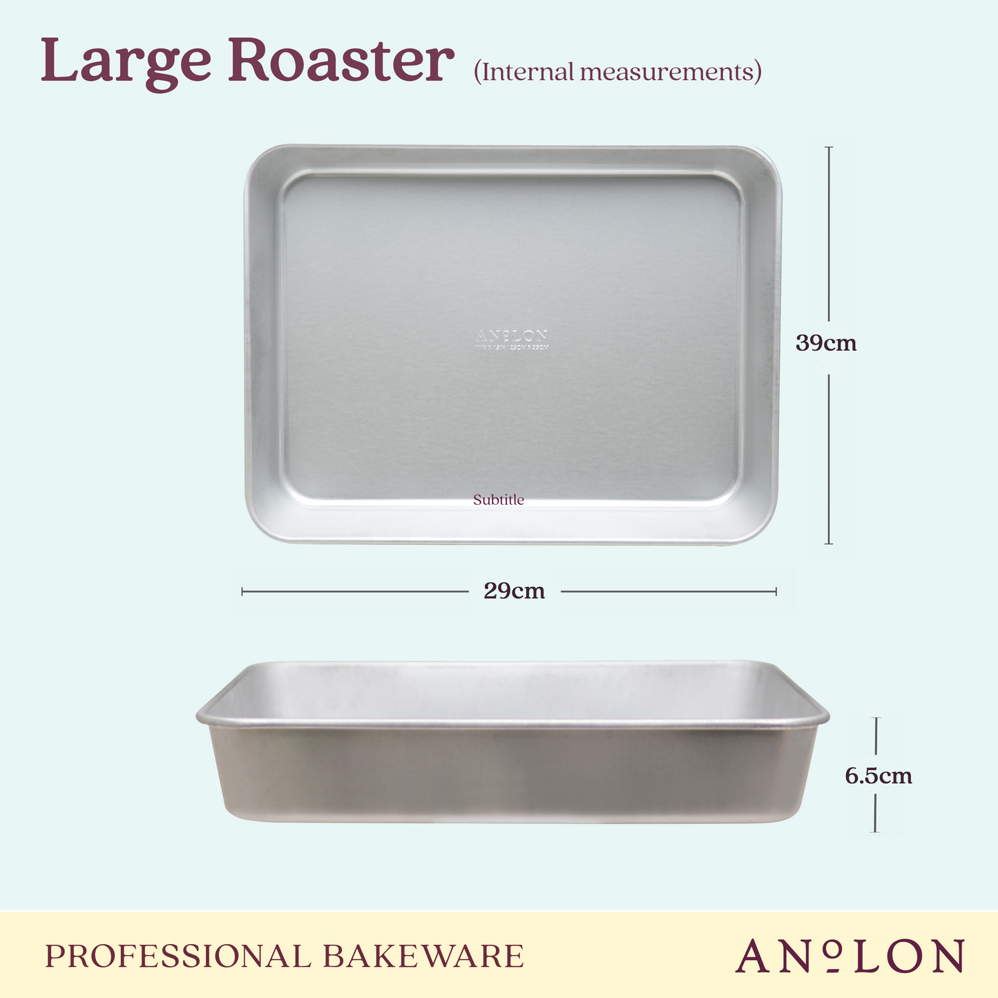 Anolon Pro-Bake Large Roaster 29 x 39cm