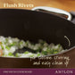 Anolon Nouvelle Copper Luxe Nonstick Induction Covered Saucepot 20cm/3.8L Onyx