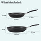 Anolon Synchrony Nonstick Induction Skillet Twin Pack 22/30cm