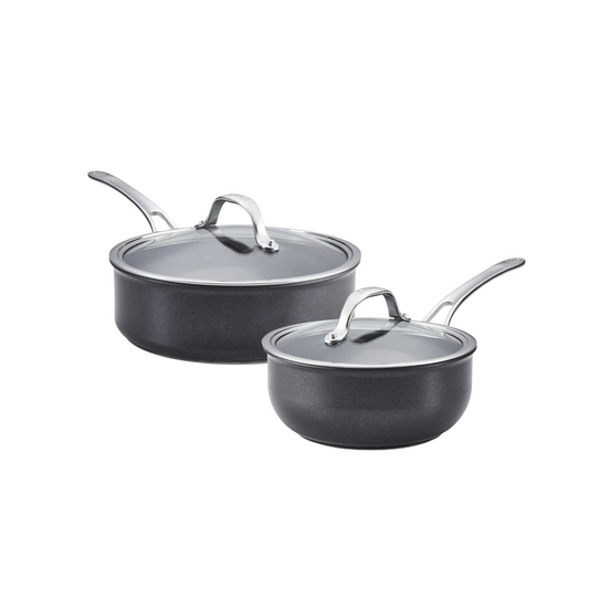 Anolon X Hybrid Stainless Steel Nonstick Induction Saute & Saucier Set