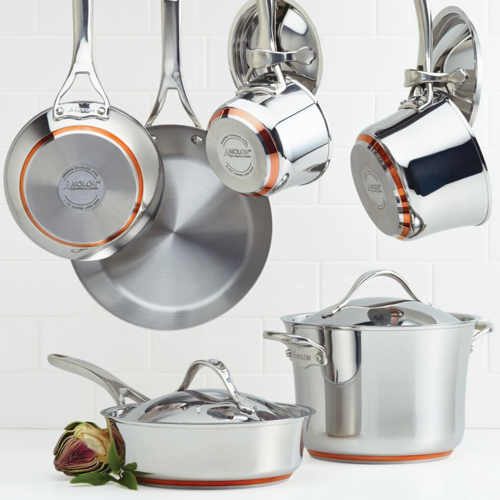 Anolon Nouvelle Copper Stainless Steel