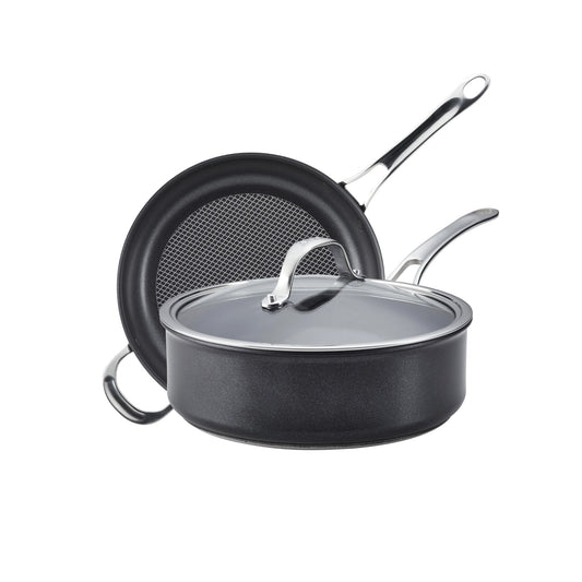 Anolon X Hybrid Nonstick Induction Saute 24cm & Skillet 30cm