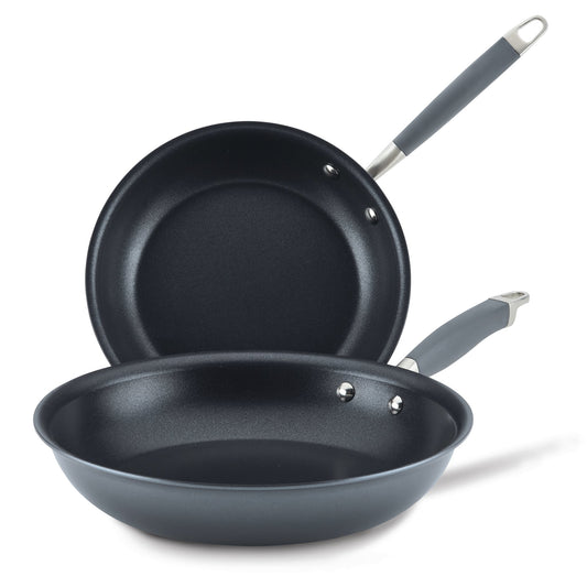 Anolon Advanced Home Nonstick Skillet Twin Pack 26/32cm Moonstone